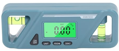 TOOLSGO Indicatore di livello Goniometro inclinometro digitale multifunzionale portatile magnetico potente per la manutenzione della lavorazione del legno nell'edilizia