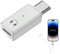 Loovisse Adaptateur USB C vers Lightning, Adaptateur Lightning vers USB C Audio pour Casque d'écoute et Écouteurs pour iPhone 16 15 Pro Max Plus, iPad Air/Pro, Pas pour Le Chargement