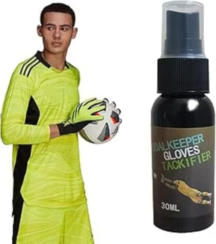Cutiolly Torwarthandschuh Grip Spray,Torwarthandschuhe Kinder,Fußballhandschuhe Kinder,Fußball Handschuhe Spray,Torwart Training Zubehör,Goalkeeper Torwarthandschuhkleber