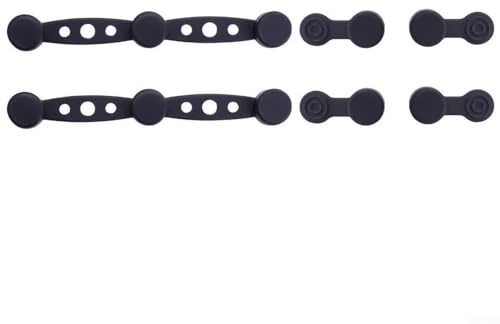 Springwillfly Pince magnétique en silicone pour friteuse à air comprimé pendant la cuisson (noir)