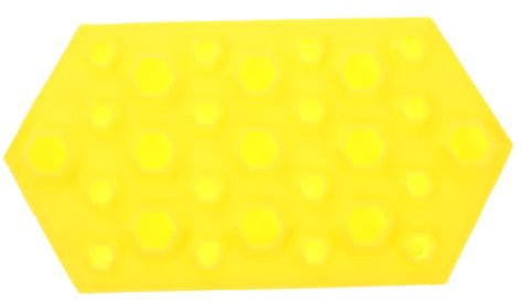 ULTECHNOVO Molde De Silicona De Para Cubitos De Hielo Bandeja De Silicona Para Whisky Cócteles Postres Juguetes Para Romper Grietas Para Hornear