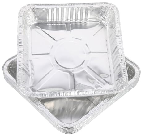Mobestech 10 pièces Boîtes Alimentaires Papier Contenants Alimentaires Multifonctions pour Cuisson Barbecue Pâtisserie Camping Usage Domestique