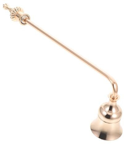 ELAYARD Kerzenlöscher Metall Mit Langem Griff Sicherer Dochtlöscher Für Kerzen in Tiefen Gläsern Elegantes Kerzenzubehör Für Haushalt Und Feierlichkeiten