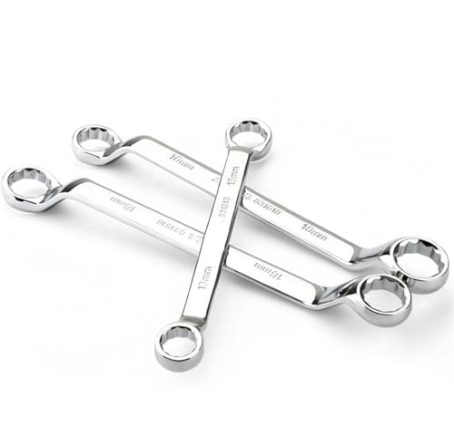 Chiave inglese a doppia estremità multifunzionale Chiave a bussola a doppia testa Chiave ad anello offset temprata e trattata termicamente per il serraggio di dadi esagonali o quadrati(32-34mm)