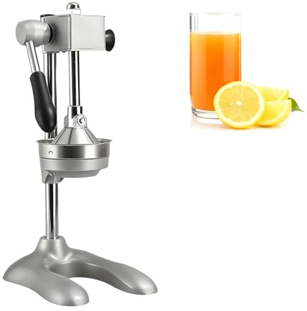 EPIKNOWEE Spremiagrumi Manuale per Agrumi da Banco per Uso Professionale - Spremiagrumi per limoni, lime, arance in acciaio inossidabile pesante, per alto volume in cucina, bar