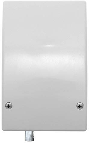 Latest Slim Fitting White Indoor Main Wall Box Outlet Socket with Down-Facing Galvanic Isolator for Virgin Media TiVo Set-Top Box, Digital TV or Superhub 2 3 4 Fibre Broadband Modem Internal Supply