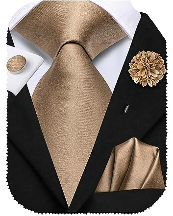 Hi-Tie Herrenkrawatte Schwarz Rosa Krawatte Blau Goldene Krawatte Grüne Krawatte Paisley-Blume Kariert Streifen Punkt Krawatten Einstecktuch Manschettenknöpfe Hochzeit Party Business Formal