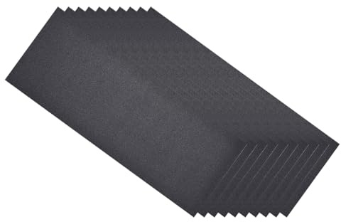 CoCud Wet Dry Sanding Sheets, 9 Inch x 3.6 Inch 240 Grit Sandpaper Sheets Silicon Carbide - Applications: for Furniture, Hobbies and Home Improvement, Drywall, Wood, Metal, 10 Pieces