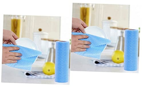 Ciieeo 2piezas Paquete De Paños De Limpieza Desechables De para Reutilizables Aleatorios