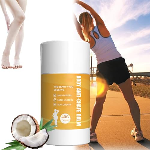 40 g Anti Friction Cream Anti Chafing Thigh Stick Anti Friction Balm Anti Abrasion Ointment for Sports Anti Chafing Cream to Relieve Friction and Irritation Effective Protection Against Wound Friction