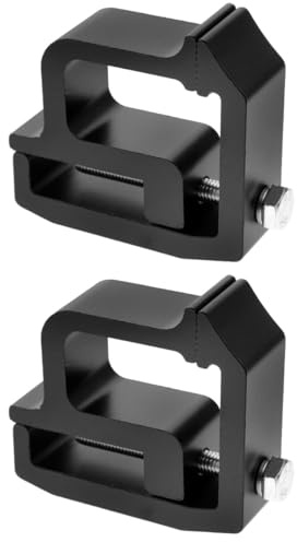 ULTECHNOVO Truck Cap Mounting Clamps 2 Pack Heavy Duty Clamps for Camper Shell Truck Bed Topper and Pickup Canopy Secure Installation for Outdoor Use