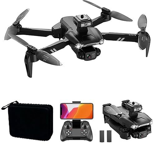 Dodoore Drohne Mit Kamera 8K Dual Drohne 5G WIFI Gestenfotografie Optische Flusspositionierung 360°-Hinderniserkennung Sprachbefehl Flugbahnflug Tragbar