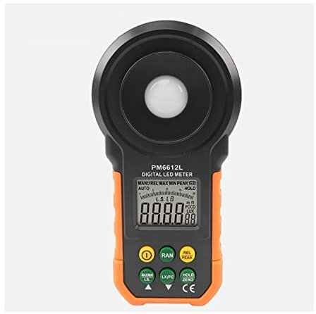 Belichtungsmesser, PM6612L. Illuminometer LCD Digitale Analoge Bar Lux Meter 20-200000 Lux Handheld Licht Meter For LED Lichtmessung(Without battery)