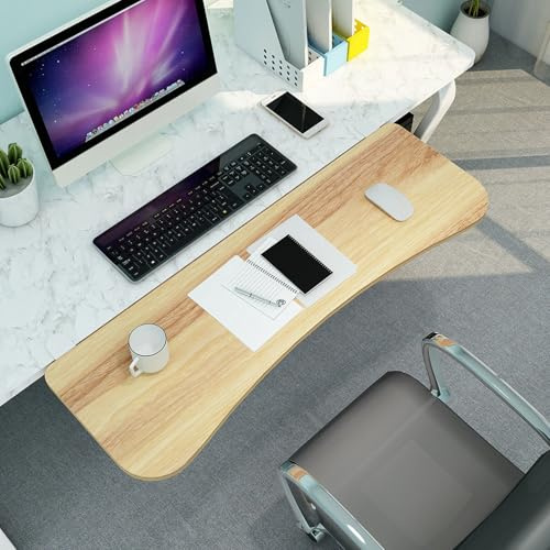 TapferBahn Vassoio Allungabile Ergonomico da Scrivania,Estensione per Scrivania,Prolunga Scrivania Ergonomica,Prolunga da Scrivania Pieghevole,Estensione per Scrivania,Robusto,per Scrivania