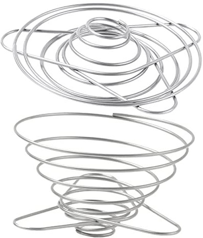 IWOWHERO 2 Piezas Taza De Filtro De Café Filtro Compacto Doméstico Acero Inoxidable