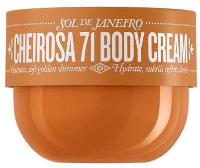 Sol de Janeiro Limited Edition Cheirosa 71 Shimmering Body Cream | 8.1 fl oz/ 240ml | Vanilla Body Cream
