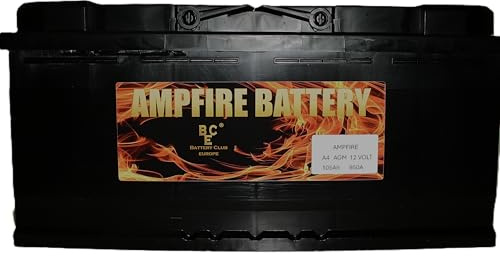 AGM Starterbatterie 12V 105Ah 950A Start/Stop 393x175x190mm