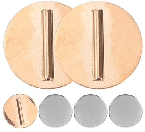 FOMIYES 3 Paires de Mini Convertisseurs D’épingles Magnétiques en Métal pour Fixation de Vêtements, sans Outils, Porte-Aimant Réutilisable Accessoires Couture