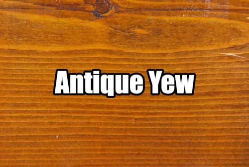 Antique Yew Spirit Based Wood Dye (1 LTR) – Quick Drying Professional Grade Wood Stain for Interior Furniture & DIY