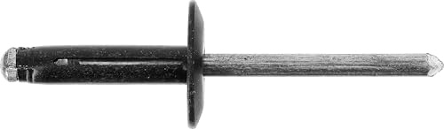 Restagraf - Rivetto a Testa Larga in Alluminio - Compatibile con CITROËN C5 AIRCROSS, Peugeot 3008, 5008 - Diametro 4,8 mm - Lunghezza 20,5 mm - RIF. 139002 - Confezione da 20