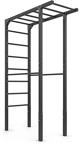 Marbo Sport Sprossenwand MO-003, OUTDOOR, stabile langlebige Konstruktion, horizontale und vertikale Sprossen, Tragfähigkeit bis 110 kg, für Kinder geeignet, MADE IN EU