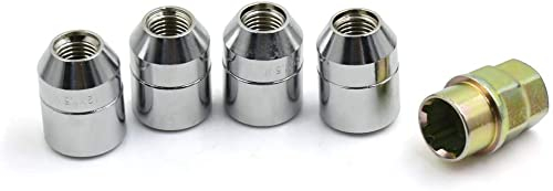 XYWHPGV 4 in 1 M12 X 1,5 Autofelge Anti-Diebstahlsicherung Radmuttern Schrauben 7-Punkt-Schlüssel(a6df5 8edee 78e80 7e733 82f84 2bd53