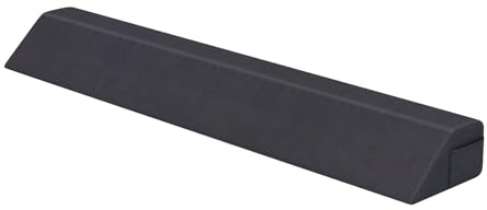 LIFEZEAL 3 in 1 Bettkeil, Langer Bett-Lückenfüller, Keilkissen zum Füllen der Lücke zwischen Kopfteil & Matratze, Matratzenkeil mit waschbarer Bezug & Seitentaschen, Grau (137 x 25 x 13 cm)