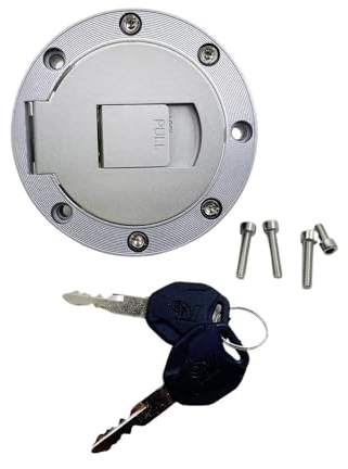TBUOIUE Tankverschluss Universal Motorrad Tankdeckel Gas Abdeckung Für Y&AMAHA Für YZF R1 R6 TRX850 FZX25 FZR600R FZ600 XJR1200