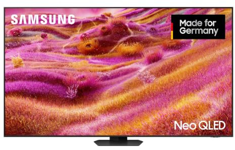 Samsung Neo QLED 4K QN90F 85 Zoll (214 cm) Mini LED Fernseher, Antireflexion, NQ4 AI Gen3 Prozessor, Neo Quantum HDR+, 4K Upscaling Pro, Dolby Atmos, Knox Security, Samsung Vision AI Smart TV