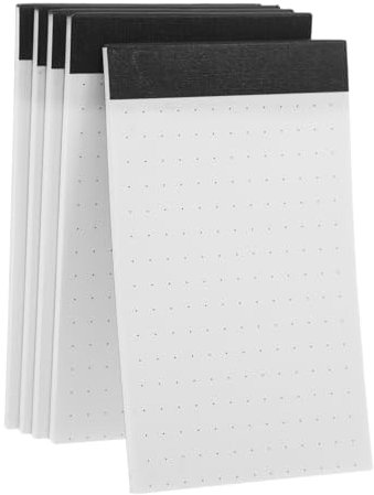 Operitacx 5stücke Punktraster Notizbuch Format Mit Gepunktetem Papier Als Mini-haftnotizen Für Organisation Und Notizen Praktisch Und Tragbar Für Schule Büro Und Reisen