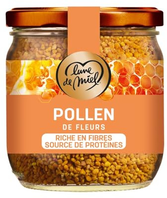 Pollen De Fleurs LUNE DE MIEL - le pot de 250 g Lot De 3 - Par Lot