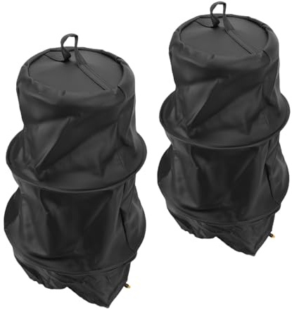 Cryfokt Herramienta de Apicultura, Estable Bee Swarm Cage PU Leather 2 PCS para Exteriores