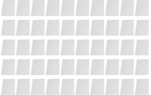 50 protectores de hojas para encuadernación de papel, A5, 20 agujeros, cubierta de presentación de plástico PP, protector de hojas translúcido mate para informes de cuaderno, (Blanca)