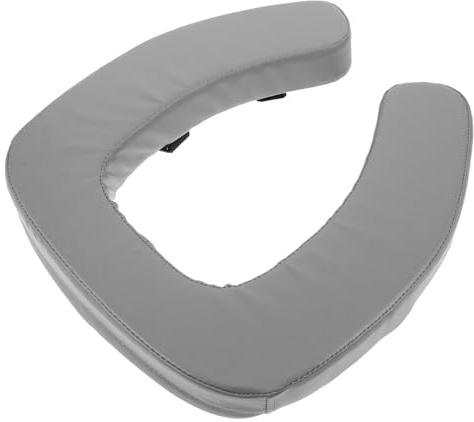 WESIEVYA Asiento Acolchado para Inodoro Elevado para Personas Mayores, Espuma Gruesa y Pu, Fácil Instalación, Uso Todo el Año, Adecuado para Baño Familiar