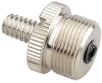 CAMVATE Gewinde Adapter 5/8 Stecker auf 1/4–20 Buchse Mikrofon Mount Adapter