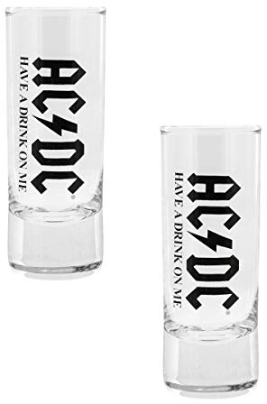 AC/DC Have A Drink On Me None Schnapsglas-Set klar