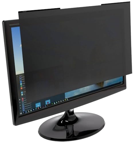 Kensington MagPro™ Magnetischer Blickschutzfilter für Monitore 23 Zoll, 16:9, Magnetische Schutzfolie, Begrenzter Sichtbereich für mehr Datensicherheit, DSGVO-konform, Mit Blaulichtfilter, K58355WW