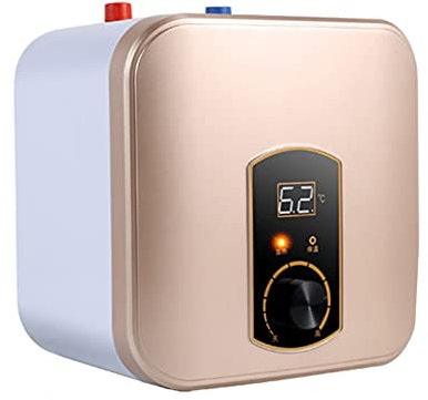 Eléctrico Instantáneo Mini Tanque Calentador de Agua Con Pantalla LED, 1,5 KW Lavado A Mano para Lavabos Fregaderos Instalación Debajo Del Fregadero