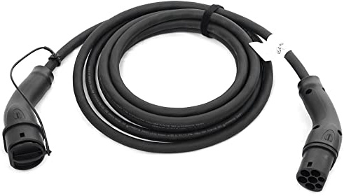Audi 4N0093053 Ladekabel Verbindungskabel Ladestation Wallbox Stromkabel, 6m Länge, 3-phasig, 32A, max. 22kW