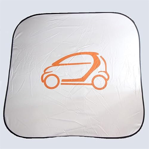 OUSIKA Parasol Vidrio para Techo Solar, Protección Solar, Aislamiento Térmico, Cubierta Protección contra el Viento, Bloquea Los Rayos UV, para Smart 451 453 Fortwo Forfour