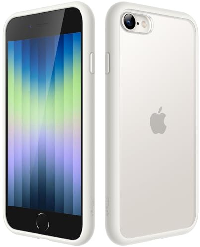 JETech Matte Hülle für iPhone SE 3/2, iPhone 8/7, Polarstern | Robuster Schutz, Matte Rückseite, Anti-Fingerabdruck, Stoßfestes Design