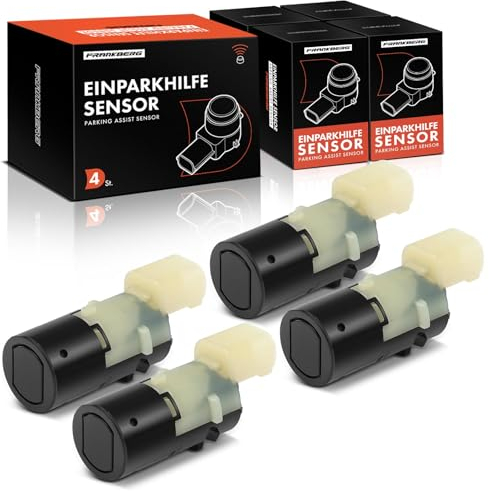 Frankberg 4x Parksensor Hinten Kompatibel mit 3er E46 316-330 1.6L-3.0L 1998-2005 Parking Asist Sensor 3er Compact E46 316-325 1.6L-2.5L 2001-2005 Replace# 66216902180