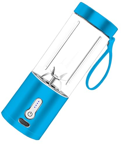 CRBUDY Licuadora pequeña Exprimidor de Frutas USB Exprimidor de Frutas Recargable Licuadora portátil Material ABS Impermeable para Cocina Viajes Gimnasio Exprimidor eléctrico Exprimidores