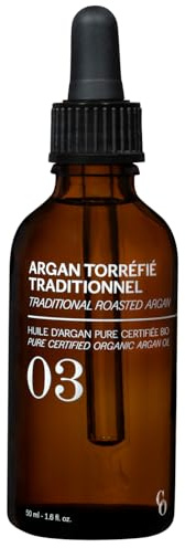 Charme d'Orient Huile d'Argan Traditionnelle Bio Cosmos Organic, Pure et Certifiée - 50 ml