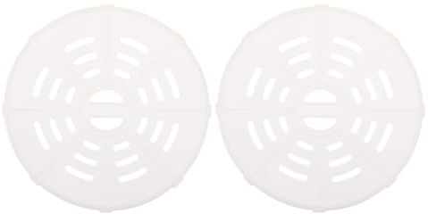 HONMEET 2 Pezzi Fogli per Lavatrice, Accessori per Lavatrice in Plastico Bianco, Facili da Installare, Compatibili la Maggior Parte delle Lavatrici | Plastica Bianca, Installazione Semplice, Accessorio per Bucato, Riduce la Deformazione dei Capi