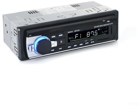 ComfyHarbor Lecteur MP3 stéréo pour voiture - 60 W - Son puissant USB - Autoradio 60 W - Lecteur MP3 - Bluetooth - FM - Audio - Radio de voiture stéréo