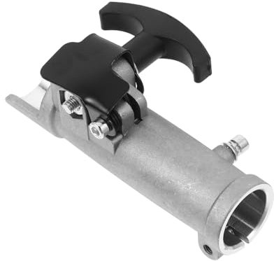 POPETPOP Garden Tools Connector for Trimmer Mower Shaft Connector Trimmer Brush Fitting Parts Aluminum Tube Join Clamp