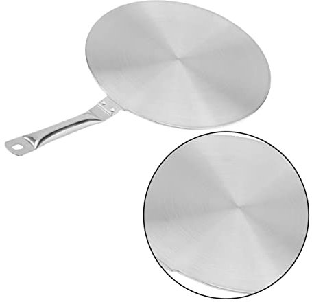 Mobestech Stainless Steel Induction Cooker Thermal Guide Plate Induction Hob Heat Diffuser Plate Adapter Disk
