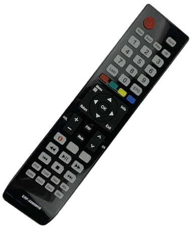 Alksubbm Telecomando ergonomico con controllo vocale con lunga durata della batteria e texture per più dispositivi Telecomando ergonomico