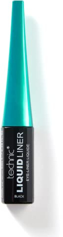 Technic Waterproof Liquid Liner - High Coverage, Water Resistant & Long Lasting Liquid Eyeliner - Quick Drying Formula & Precise Brush For Expert Application